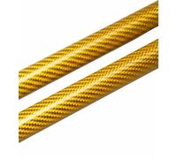 Ammortizzatore Cofano Posteriore Per Suzuki Per Baleno WB Per Hatchback 2015-2021 Supporto Sollevamento Bagagliaio Asta Pistone Ammortizzatori Montanti Baule Posteriore(Yellow carbon fiber)