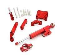 ammortizzatore Compatibile Con Per EX300 2013 2014 2015 2016 Kit Staffa Di Montaggio Stabilizzatore Ammortizzatore Di Sterzo In Fibra Di Carbonio