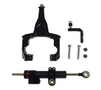 Ammortizzatore Compatibile Con Per Ninja400 Per Z400 Accessori Per Motociclette Ammortizzatore Di Sterzo Regolabile In Lega Di Alluminio CNC Stabilizzatore Di Montaggio
