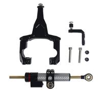 Ammortizzatore Compatibile Con Per Ninja400 Per Z400 Accessori Per Motociclette Ammortizzatore Di Sterzo Regolabile In Lega Di Alluminio CNC Stabilizzatore Di Montaggio