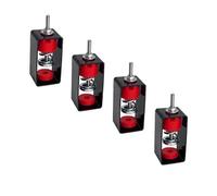 Ammortizzatore da soffitto, isolante acustico a molla, smorzamento, adatto for teatro audiovisivo(4 piece)