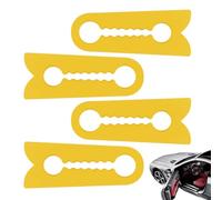 Ammortizzatore di chiusura della porta per veicoli | 4 pezzi in silicone isolante acustico | cuscinetto insonorizzazione fermaporta per veicoli - per camion e camper guida riparato