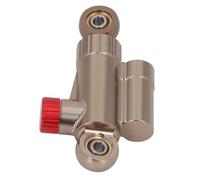 Ammortizzatore di Sterzo CNC Regolabile Stabilizzatore di stabilità Migliorato per Motocicli Olio di Smorzamento Importato Universale in Oro Intervallo da -40 ° C a 100 ° C