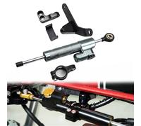 Ammortizzatore di sterzo Kit Di Staffe Montaggio Per Ammortizzatore Sterzo Per HONDA ST125 DAX125 Accessori Per Moto(Grey)