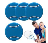 Ammortizzatore di vibrazioni per racchetta da tennis, ammortizzatore per racchetta da tennis | 4x Squash Racquets Assorbitore in silicone | Racchette da tennis facili da istruzioni