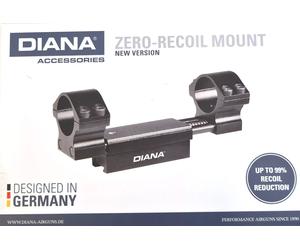 Ammortizzatore Diana Bullseye per base 11mm con anelli da 30mm per carabina