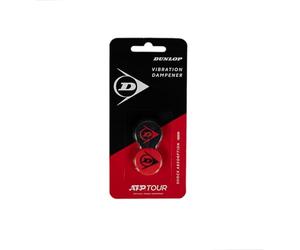 Ammortizzatore Dunlop Flying D - Rosso/Nero - Pack 2 Tennis Vibration Damper - Ammortizzatore per Racchetta da Tennis