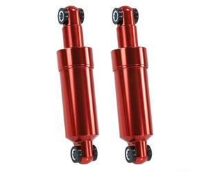 Ammortizzatore elettrico per scooter elettrico, ammortizzatore idraulico compatibile con scooter elettrico ForKugoo (125 mm rosso)