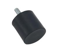 Ammortizzatore filettato in gomma Supporto isolatore in gomma antivibrazione M8 M10, piedini di montaggio for smorzatore di vibrazioni con filettatura femmina VE(Green)