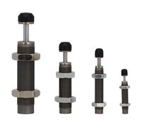 Ammortizzatore idraulico con camera d'aria RBC0806 RBC1007 RBC1412 RBC2015 RBC2725 Ammortizzatore idraulico pneumatico Tampone idraulico regolabile Con tappo(RB2725)