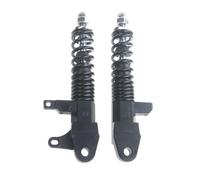 Ammortizzatore idraulico forcella anteriore 2 pezzi regolabile nero per