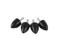Ammortizzatore in gomma con supporto antivibrante | Filetto maschio(4Pcs,M10x27 D50xH60)