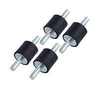 Ammortizzatore in Gomma Tampone Compressore D'aria Pompa M6 20x20 Cuscinetto in Gomma Ammortizzatore per Montaggio Antivibrante - Adatto per Artigiani e Fai-da-te