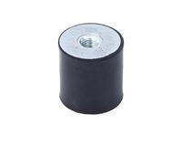 Ammortizzatore in gomma tipo DD, cuscinetto a vite for motore, cuscinetto for piedino, silenzioso, anticollisione, colonna circolare, doppia testa, filettatura interna(1pcs M10X40X30)