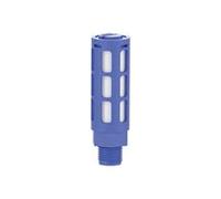 Ammortizzatore in plastica, elemento ammortizzatore in polietilene, G 3/8, pressione di esercizio 0 - 6 bar, temperatura di funzionamento max. 80 °C