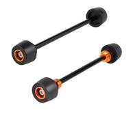 Ammortizzatore kit Ammortizzatore a molla Tampone Di Protezione Per Asse Ruota Anteriore E Posteriore Adatto Per KTM EXC TPI EXC-F XC-W XCF-W Adatto Per Days 300 250 125 350 2017-2023(Kit orange)