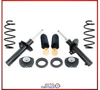 Ammortizzatore Kit per VW Golf 5 Asse Ø 55mm + Cuscinetto + Protezione Polvere