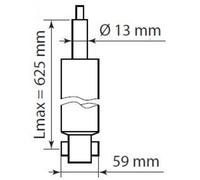 KYB 3448024 Ammortizzatore Posteriore Excel-G