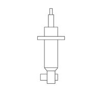 KYB Ammortizzatore 341746 – assale anteriore, spina superiore – per PEUGEOT 508 I