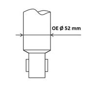 KYB ammortizzatore 3458002 posteriore a gas telescopico bitubo