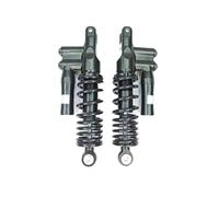 Ammortizzatore Moto 1 Coppia Ammortizzatori Idraulici Posteriori A Molla Invertiti Per Scooter Da 285 Mm(Black)