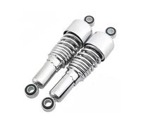 Ammortizzatore Moto 1 Coppia Ammortizzatori Posteriori Per Moto Touring Electra Glide Road King Sportster 883 267 Mm(Chrome)