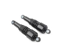Ammortizzatore Moto 2 Pezzi Per Touring Road King Sportster XL 883 1200 267 Mm Ammortizzatori Posteriori Per Motocicletta Sospensione(Black)