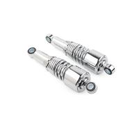 Ammortizzatore Moto 2 Pezzi Per Touring Road King Sportster XL 883 1200 267 Mm Ammortizzatori Posteriori Per Motocicletta Sospensione(Chrome)
