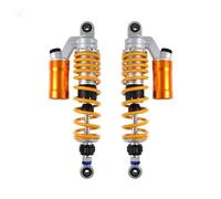 Ammortizzatore Moto 2 Pz Moto Universale 310mm 330mm 350mm Posteriore Ammortizzatori Ad Aria Sospensione Per Kawasaki Per Suzuki Per Ducati ATV Sospensione Ammortizzatore(1 pair 350mm)