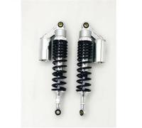 Ammortizzatore Moto Ammortizzatore Posteriore Moto Per KAWASAKI Per ZL1000 Per ZL 1000 340Mm 8 300Kg Posteriori Aria Con Riduzione Dello Smorzatore Molla Smorzamento Regolabile(Nero 2)