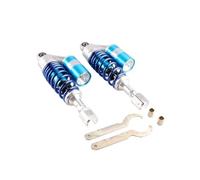 Ammortizzatore Moto Coppia Di Ammortizzatori Ad Aria Posteriori Universali Per Moto Da 280 Mm, Sospensioni ATV Quad Scooter Kart Dirt Sport Bikes Sospensione Ammortizzatore(Blu)