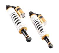 Ammortizzatore Moto Universale Motociclo 375 MM 400 Coppia Ammortizzatori Ad Aria Posteriore Sospensione ATV Quad Scooter Kart Dirt Moto Sportive Sospensione Ammortizzatore(375mm)