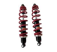 Ammortizzatore Motociclette 2 pezzi di ammortizzatori a gas posteriori a molla rossi per motocicletta per 500 800 Sostituisce OEM# 7042333 e 7043491 Accessori per motociclette