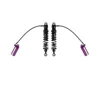 Ammortizzatore Motociclette Serbatoio remoto per ammortizzatore posteriore moto con staffa Touring, Road King, EFI, FLHR, Special, FLHRXS 2014