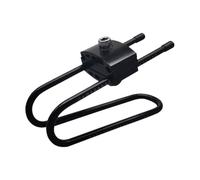 Ammortizzatore Mtb Ammortizzatore Sospensione del sedile Non facile da deformare 2 colori Dispositivo di sospensione della sella bicicletta for mountain bike(Noir)