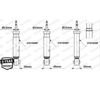 MONROE 376195SP Ammortizzatore