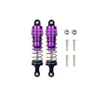 Ammortizzatore Per 1/14 WLtoy 144001 1316 RC Car Crawler Short Course Truck Upgrade Parte 2PC Ammortizzatore In Alluminio Riempito D'olio Anteriore Posteriore(PURPLE)