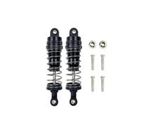Ammortizzatore Per 1/14 WLtoy 144001 1316 RC Car Crawler Short Course Truck Upgrade Parte 2PC Ammortizzatore In Alluminio Riempito D'olio Anteriore Posteriore(Black)