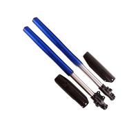 Ammortizzatore Per Apollo Dirt Pit Bike CRF KLX Anteriore Rovesciato 710MM Forcella Ammortizzatore Con Copertura Protettiva(Blue)