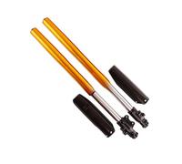 Ammortizzatore Per Apollo Dirt Pit Bike CRF KLX Anteriore Rovesciato 710MM Forcella Ammortizzatore Con Copertura Protettiva(Golden)