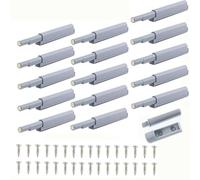 Ammortizzatore per Porta,16 Pz Ammortizzatore per Porta di Mobili Armadio Retrofitting Chiusura Ammortizzata Smorzatori per Porte Mobiliper Ante Mobili da Cucina con 32 Viti