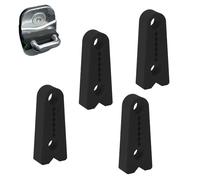 Ammortizzatore Per Porta Auto | Alta Elasticità Montaggio Sicuro - Protezione Serratura Porta In Silicone,per Guida Urbana Pendolarismo Brevi Viaggi Gite Familiari Minivan Furgone