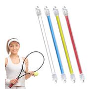 Ammortizzatore Per Racchetta Da Tennis - Striscia Ammortizzante In Silicone | Accessorio Per Strumento Antiurto Flessibile | Potenziatore Di Controllo Dello Stabilizzatore Esterno Trasparente, Ammorti