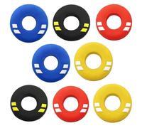 Ammortizzatore per Racchetta Tennis 8pcs Silicone Adatto a Tutti i Modelli Tennis Accessori Racchetta Badminton Ammortizzatori Tennis Ammortizzatore Anti-Vibrazione Anti-Skid Ammortizzatore Racchetta