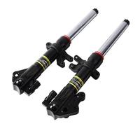 Ammortizzatore Per RSZ FORCE JOG Niu U + B + M2 Scooter 27core 370mm/400mm Smorzamento Regolabile Ammortizzatore Anteriore Moto(370mm black)