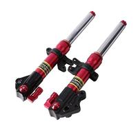Ammortizzatore Per RSZ FORCE JOG Niu U + B + M2 Scooter 27core 370mm/400mm Smorzamento Regolabile Ammortizzatore Anteriore Moto(370mm red)