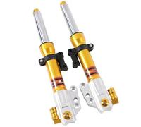 Ammortizzatore Per Scooter BWS RSZ FORCE CUXI Niu N1S 30core 360mm 400mm Smorzamento Regolabile Ammortizzatore Anteriore Moto(400mm yellow)