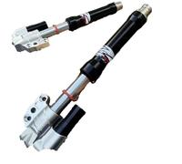 Ammortizzatore Per Suzuki 125 Dirt Bike Gokart JOG 30 Core 360mm/420mm E-Scooter CNC Ammortizzatore Anteriore Universale(30 core 420mm Black)