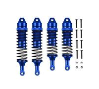 Ammortizzatore Per Traxxas Slash 4 X VXL 2WD Rustler Stampede Hoss 1/10 RC Car Upgrade Parts Ammortizzatore Anteriore E Posteriore In Metallo(Blue)