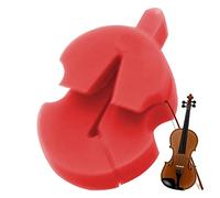 Ammortizzatore per violino - Ammortizzatore di esercizi per violino in gomma, set di ammortizzatori per violino in stile tourte, per pratica tardiva di tutti i violino e le piccole viola